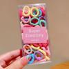 Large, high-elasticity hair ties for girls: gentle on hair, perfect for high ponytails, durable and ideal for students.