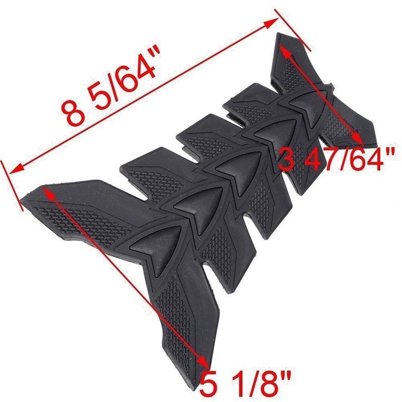 Protector Nou de Rezervor Sport Motocicletă Ulei Gaz Pad Decal Acoperire Autocolant Cauciuc