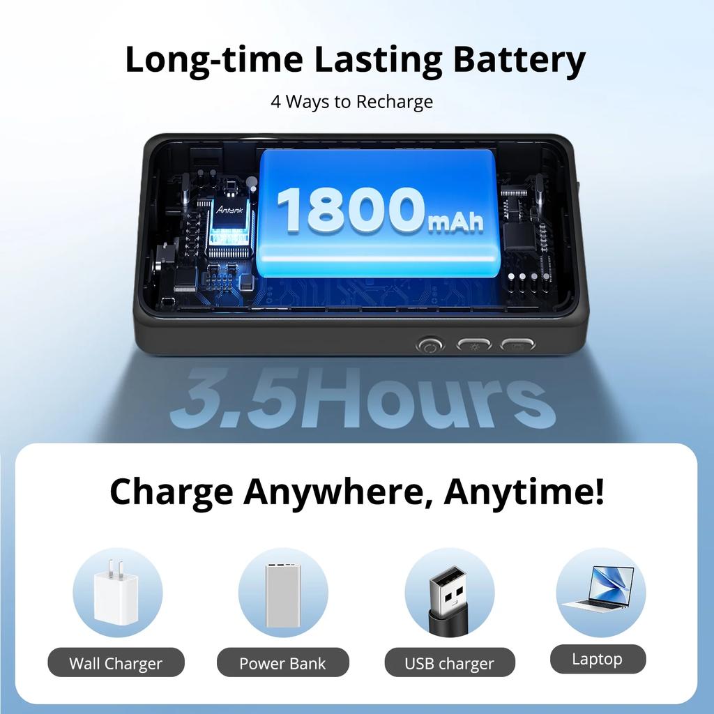 Vlog Selfie Monitor Screen 4k 30fps Bluetooth Remote, Back Camera Monitor Phone For Selfie Vlog Live Stream