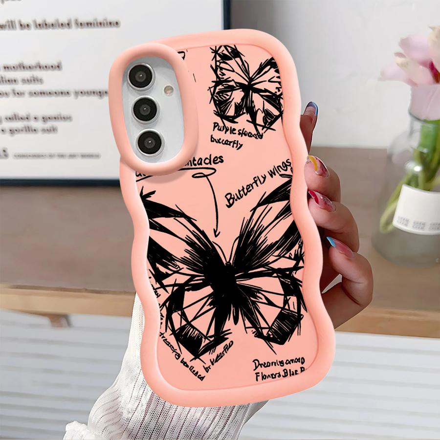Butterfly Case for Samsung Galaxy A12 A11 A15 A14 A36 A13 A21s A33 A35 A26 A34 A16 Soft Phone Cover