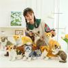 Realistic Plush Cat Toy Lifelike Short Hair Kitten Stuffed Animal Doll Wholesale
