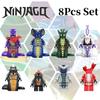 Hot Selling Ninja Series Building Blocks Toy A025-032 Diy Plastic Construction Export Type