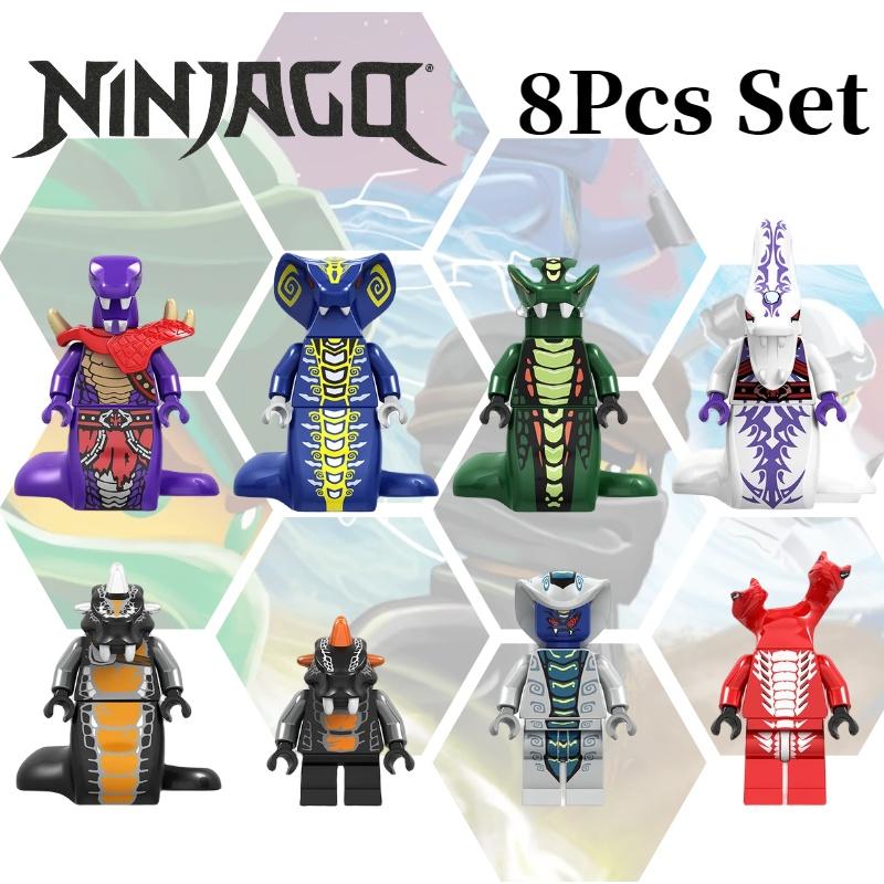 Hot Selling Ninja Series Building Blocks Toy A025-032 Diy Plastic Construction Export Type