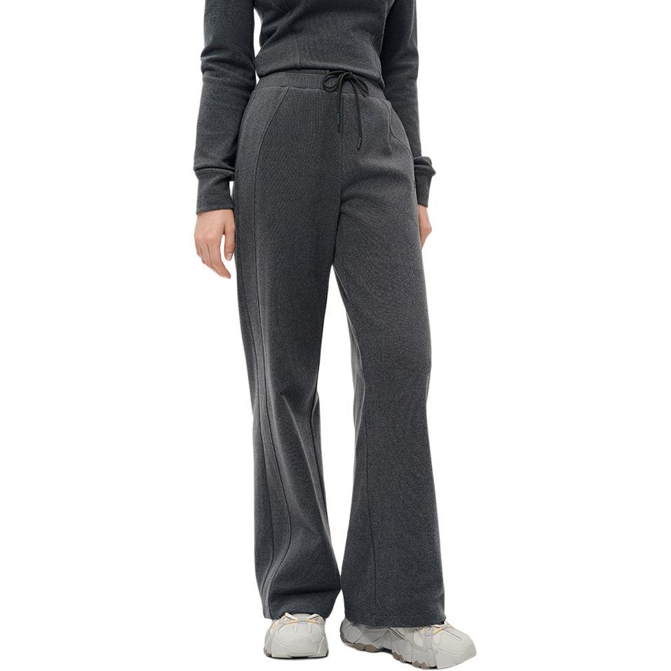 Fila Trendy Solid Color Knitted Sports Pants Women bottoms T11W615606A-MG