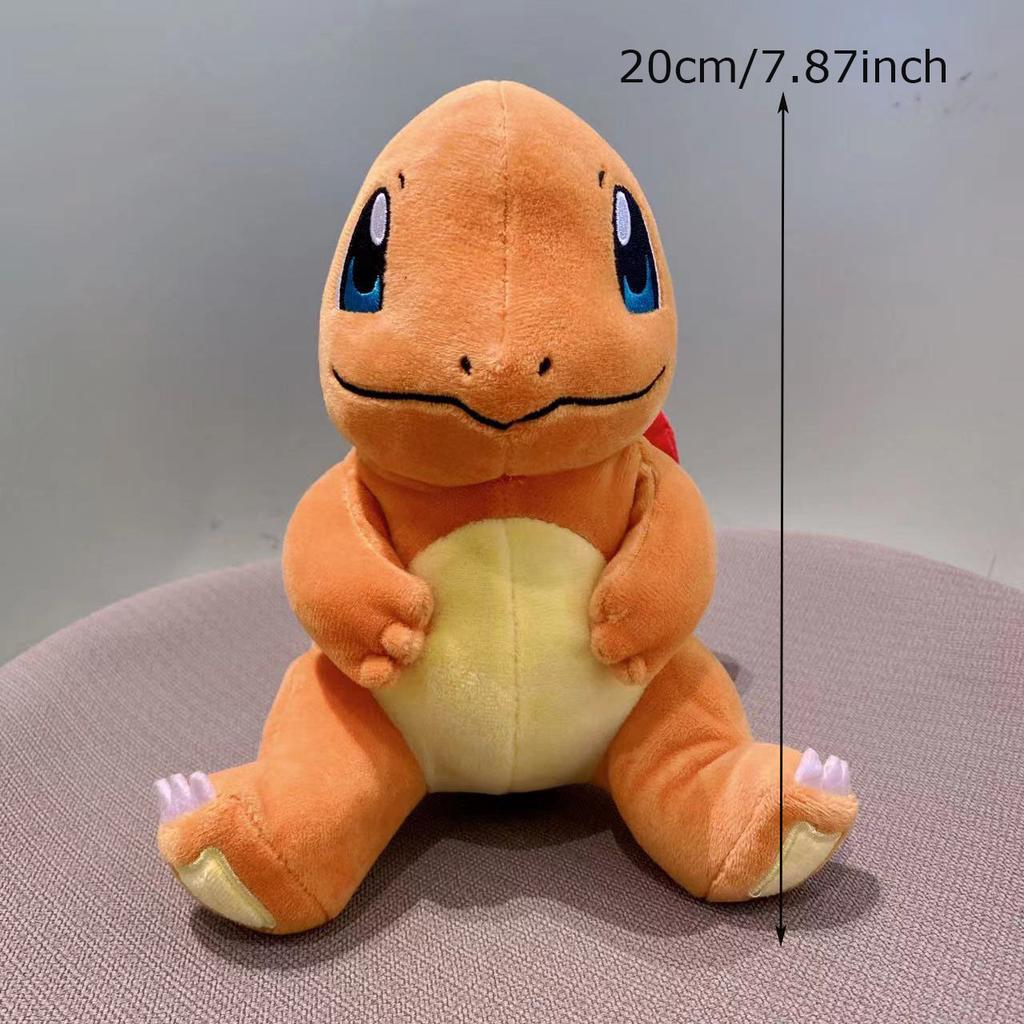 18-28cm Plush Toy Grookey Sprigatito Oshawott Leafeon Espeon Morpeko Gonbe Mimikyu Anime Figure Peluche Toys