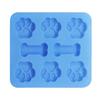 Kočičí stopa Silikonová forma Formy na dorty Tvar kosti Tvar na cukroví Fondant Forma 3D DIY Formy na pečení na kočičí tlapky Příslušenství na pečení