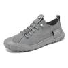 2025 Summer New Men's Canvas Slip-On Work Shoes Waterproof Non-Slip Chef Professional Breathable Beijing Cloth Casual Sneakers