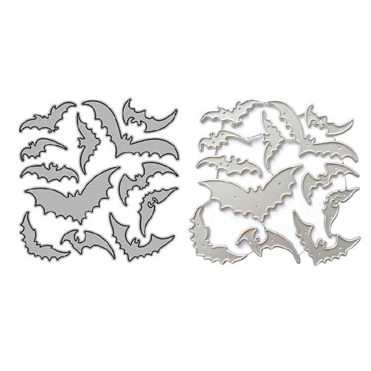 Halloween Bat Embossing Die Cuts for Birthday Card Making DIY Craft Scrapbooking