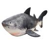 Shark Plush Doll 22" Realistic Grey Shark Pillow Soft Stuffed Animal Shark Cuddle Toy Unique Gift for Children