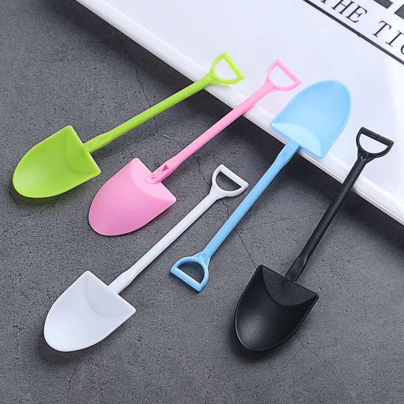 

Cake Ice Cream Disposable Spoon Spoon Pudding Plastic Ice Cream Cheese Dessert Shovel Yogurt Packaging Spoon Independent