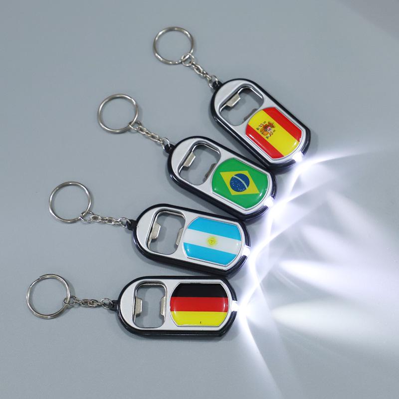 2026 USA-Canada-Mexico World Cup Fan Keychain Bottle Opener Souvenir