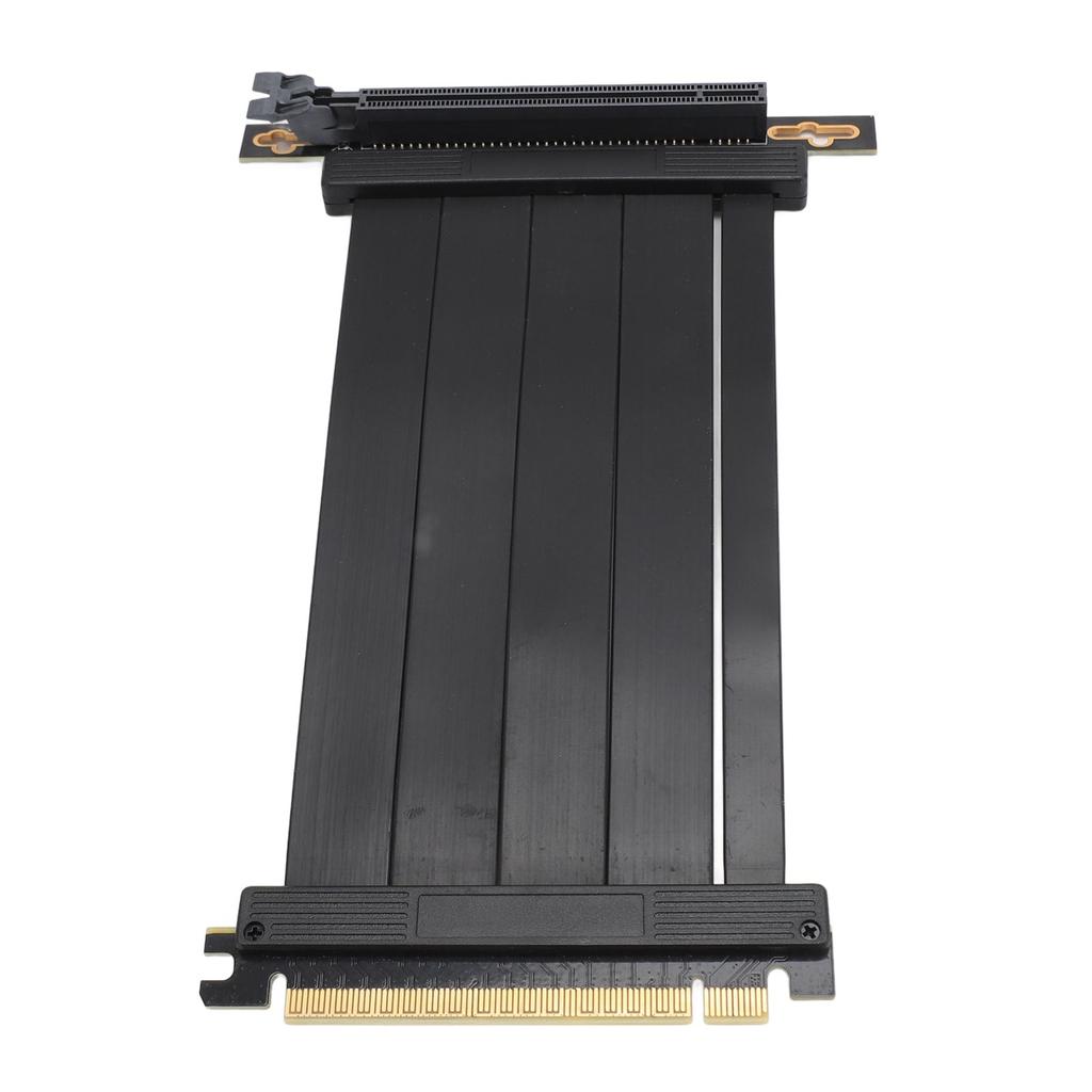 PCIE 4.0 X16 Extender 90 Degree 26GB s 5.9 Inch Shielded Gold Plated GPU Extension Cable for RTX3090 RTX3080ti RTX3080
