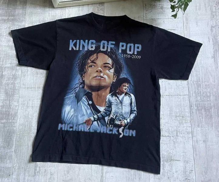 Michael Jackson Vintage 1958 2009 Michael Jackson T-Shirt King Of Pop