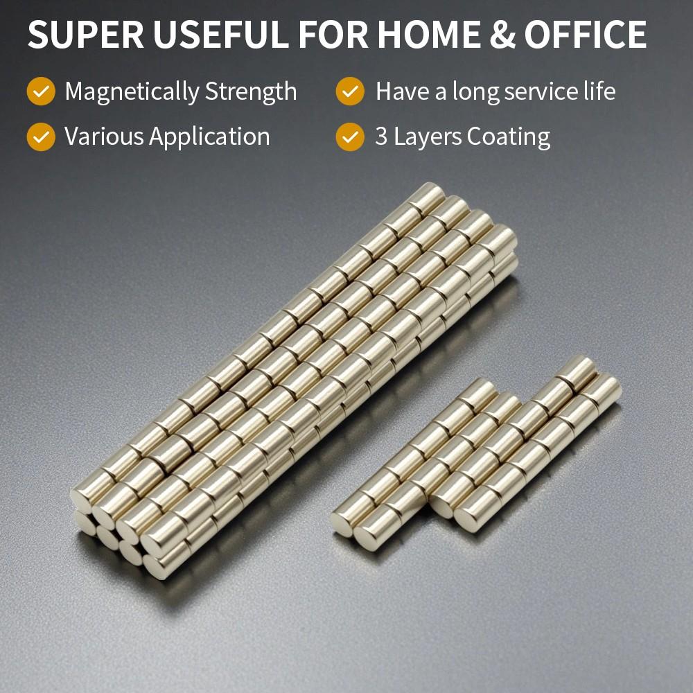 3x4MM imans Round Refrigerator magnets for Office Whiteboard Suitable Tools Home Workplace, Etc 3*4