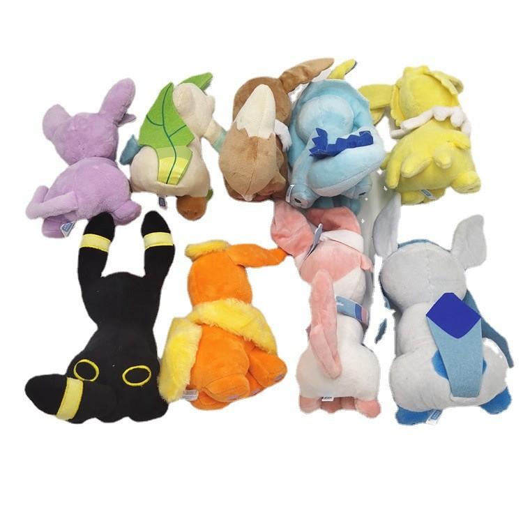 Eevee Plush Toy Cartoon Stuffed Doll Kids Gifts Bedroom Decorations