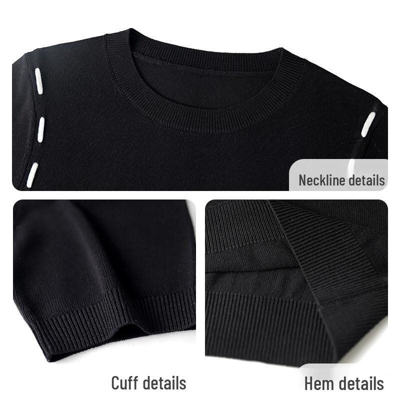 Women's Round Neck Knit T-Shirt