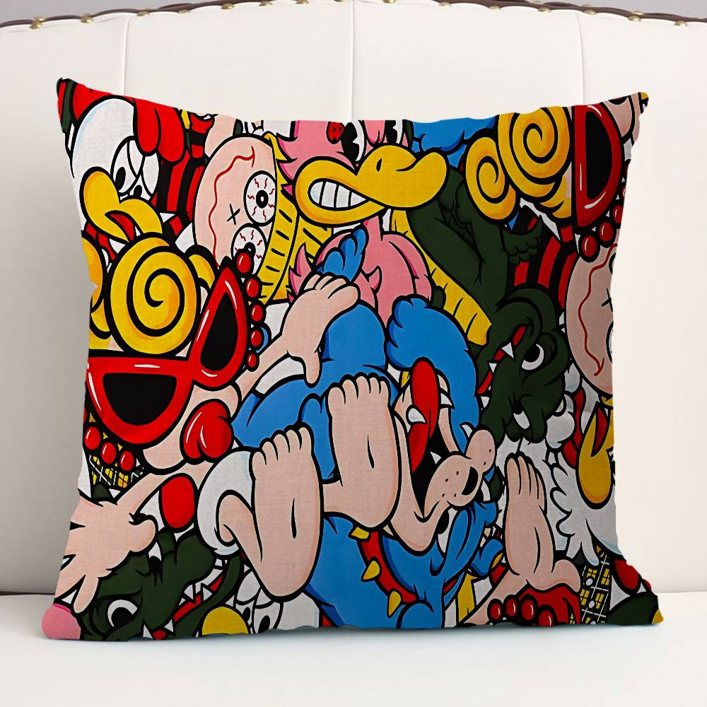 Japan Fashion Hysteric Mini Pillow Cushion Cover Pillowcase Living Room Sofa Home Decor Customized