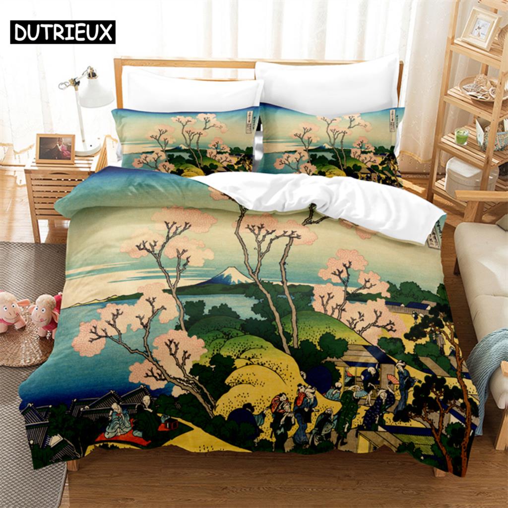 Beautiful Scenery Bedding Set Duvet Cover Set 3d Bedding Digital Printing Bed Linen Queen Size Bedding Set Fashion Design