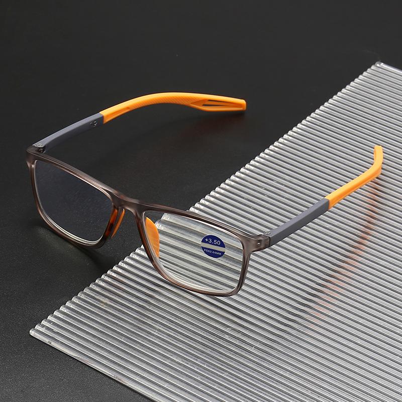 Anti-slip Comfortable Flat Anti-blue Light Reading Glasses Fashionable Sports Eyewear 1119