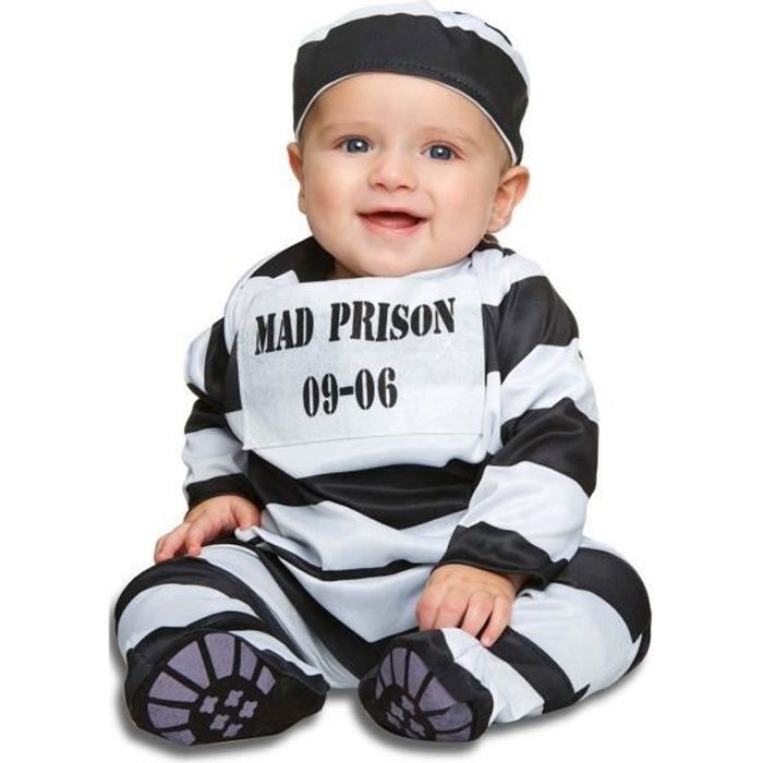 Déguisement Prisonnier bébé - MY OTHER ME FUN COMPANY, SL. - Modèle original - Pour Carnaval et Fêtes à Thêmes