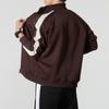 PUMA T7 Jackets Men's Dark Brown Stand Collar Moderate Other 631858-31