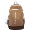 School Bag Female Middle School Student Contrasting Color Japanese Backpack Large Capacity High School Student University Student Simple Student