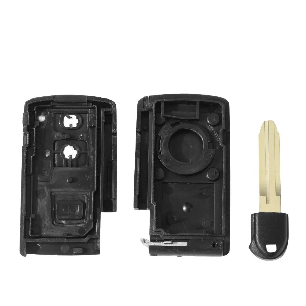 Case Key Shell Housing Fob For Toyota 2004 2005 2006 2007 2008 2009 Corolla Verso Camry 2 Buttons Replacement Smart Key