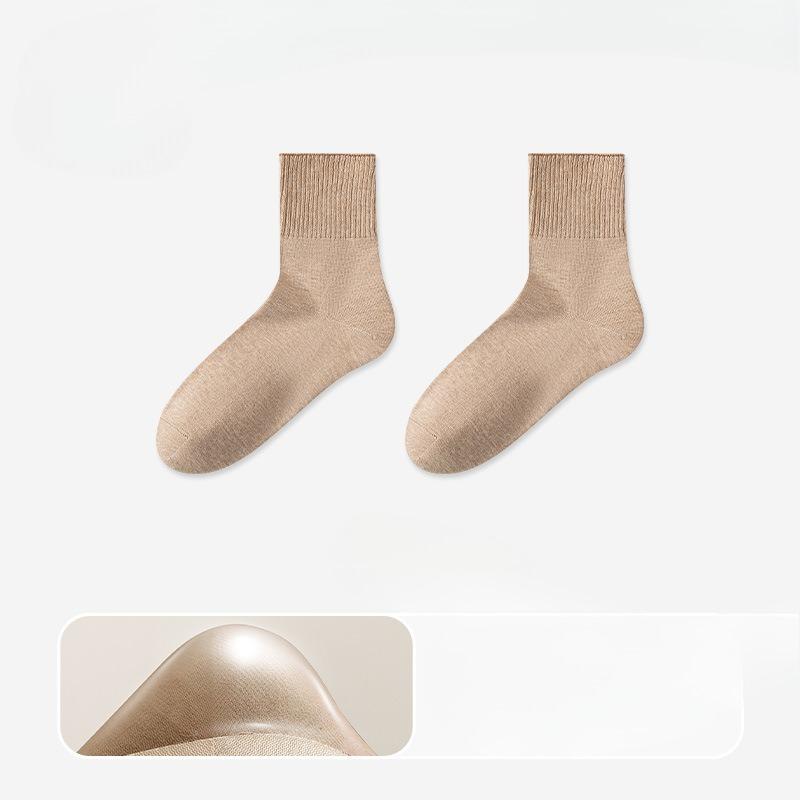 

Женские осенне-зимние хлопковые гелевые увлажняющие носки-трубки без косточек против растрескивания с эфирным маслом, увлажняющий уход с защитой от запаха 1 pair