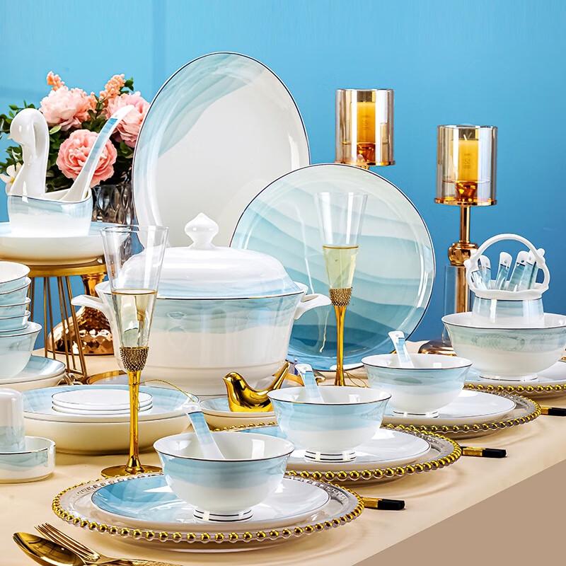 Jingdezhen Ceramic Dinnerware Gift Set, 20-Piece