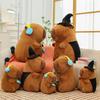 Magical Doll Children Halloween Earphones Capybara Plush Toy Pillow Soft Gift