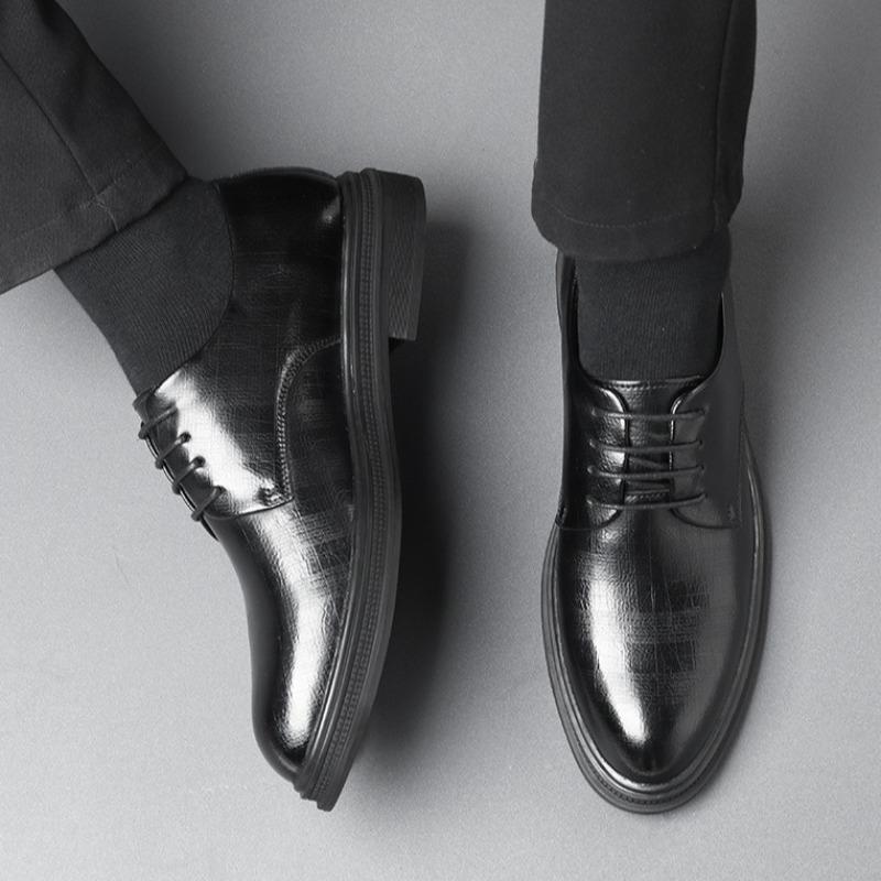 High Quality Business Dress Shoes British High-end Mens Wedding Shoes Luxury Designer Men Casual Leather Shoes Zapatillas Hombre