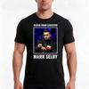Mark Selby Tshirt Summer Casual Cotton Tee Oversized Streetwear Tops Vintage Graphic Print Loose Fit Short Sleeve