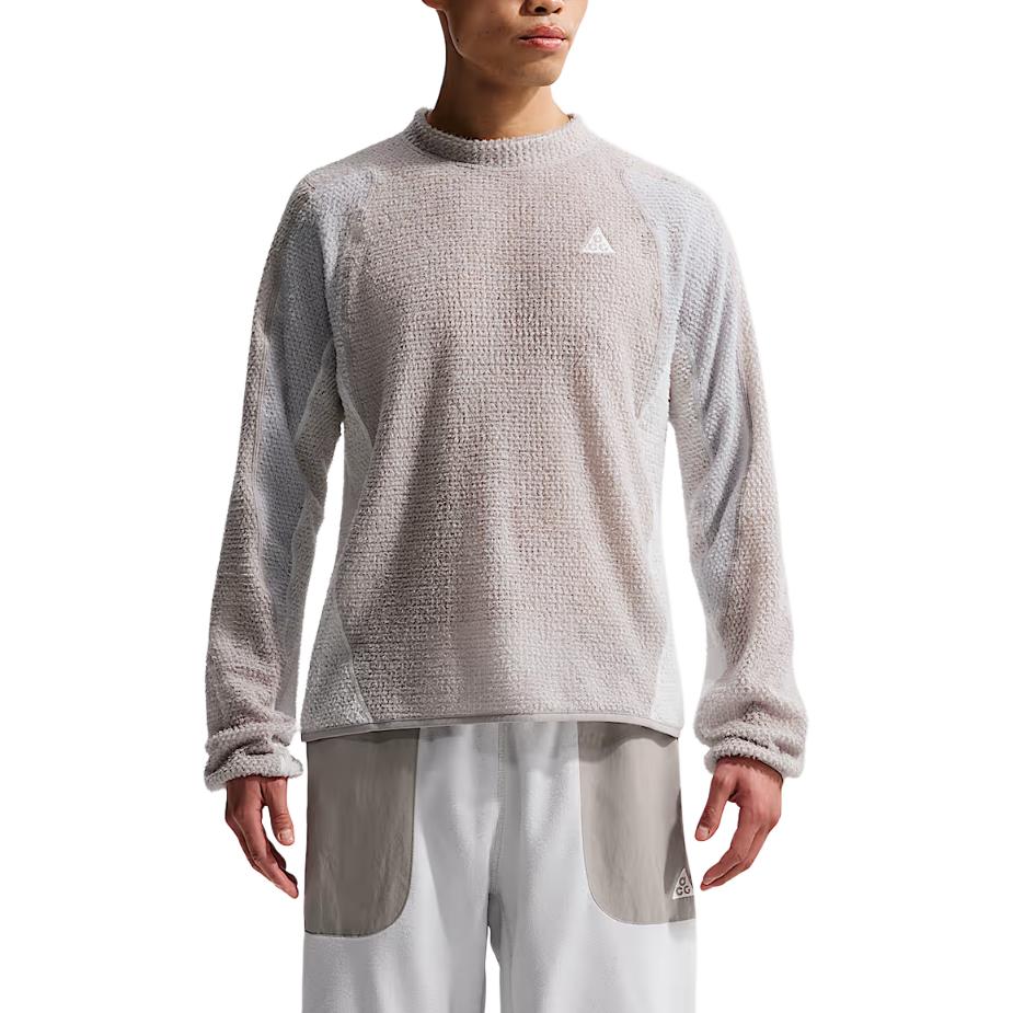 Nike ACG Series Fleece Versatile Pullover Long Sleeve Sweatshirt Men tops IH1446-009