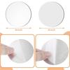 M-Modern-25 Pieces Acrylic Mini Size Round Mirror Adhesive Small Round Mirror Craft Mirror Tiles For Crafts (4 Inch In Diameter)