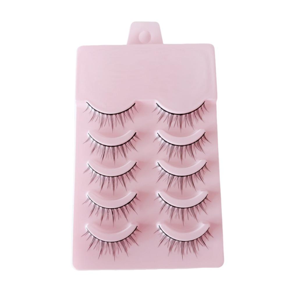 5/10 Pairs Soft False Eyelash Extension Dramatic Mink Eyelashes Beauty Faux Cils  Eyelash Extension