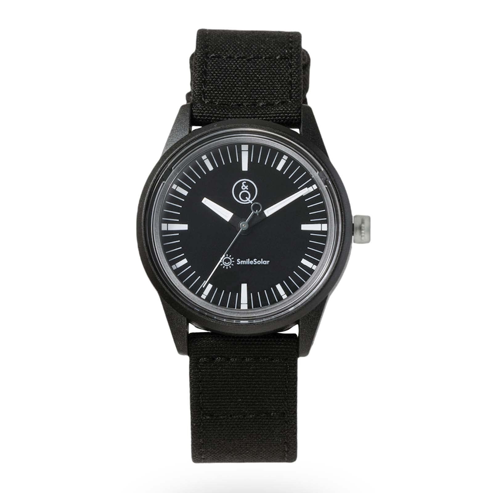 

Citizen Watch Cue Cue Smile Solar Solar Analog Waterproof Watch Black & R00A-005JK чёрный