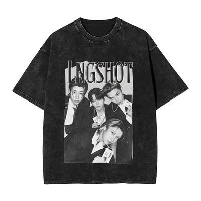 2026 Kpop Lngshot T-shirt Été Super T-shirts Décontracté Harajuku T-shirt pour Femmes Hommes Manches Courtes Vêtements Amples