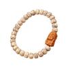Sandalwood Star & Moon Bead Bracelet: Women's Buddhist Rosary with Dakini Lhamo Accessories