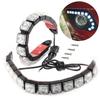 1Pc Universal 12 LEDs DRL Flexible Car Daytime Running Light Driving Daylight Fog Lamp