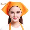 Triangle Head Scarf Women Hair Bandana Waiter Work Headscarf for Kitchen Restaurant Female Chef Cap for Bakers Baristas Cleaners