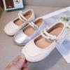 Fashion Girl Shoes Spring New Kid Leather Shoes Anti Slip Mary Jane Shoe Soft Soled Girl Princess Shoes Simple Child Casual Shoe