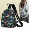 National Embroidery Women Shopping Multifunction Backpack Nice Floral Embroidered Lady Bohemian Nylon Backpacks