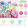 Buntes Macaron Luftballons Girlande Bogen Kit Hochzeit Geburtstagsfeier Deko Kindergeburtstag Hochzeitszubehör Latexballon Babyparty
