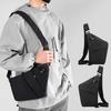 Anti Theft Travel Bag Slim Sling Bag Large Capacity Zipper Closure Adjustable Crossbody Travel Bag for Women Men