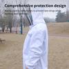 Beekeeping tools beekeeping tools beeproof clothing white beeproof clothing one-piece bee clothing cotton bee protective clothin