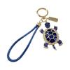 Good Fortune Turtle Keyring Imitation Crystal Animal Pendant Cute Turtle Keychain  Girlfriend