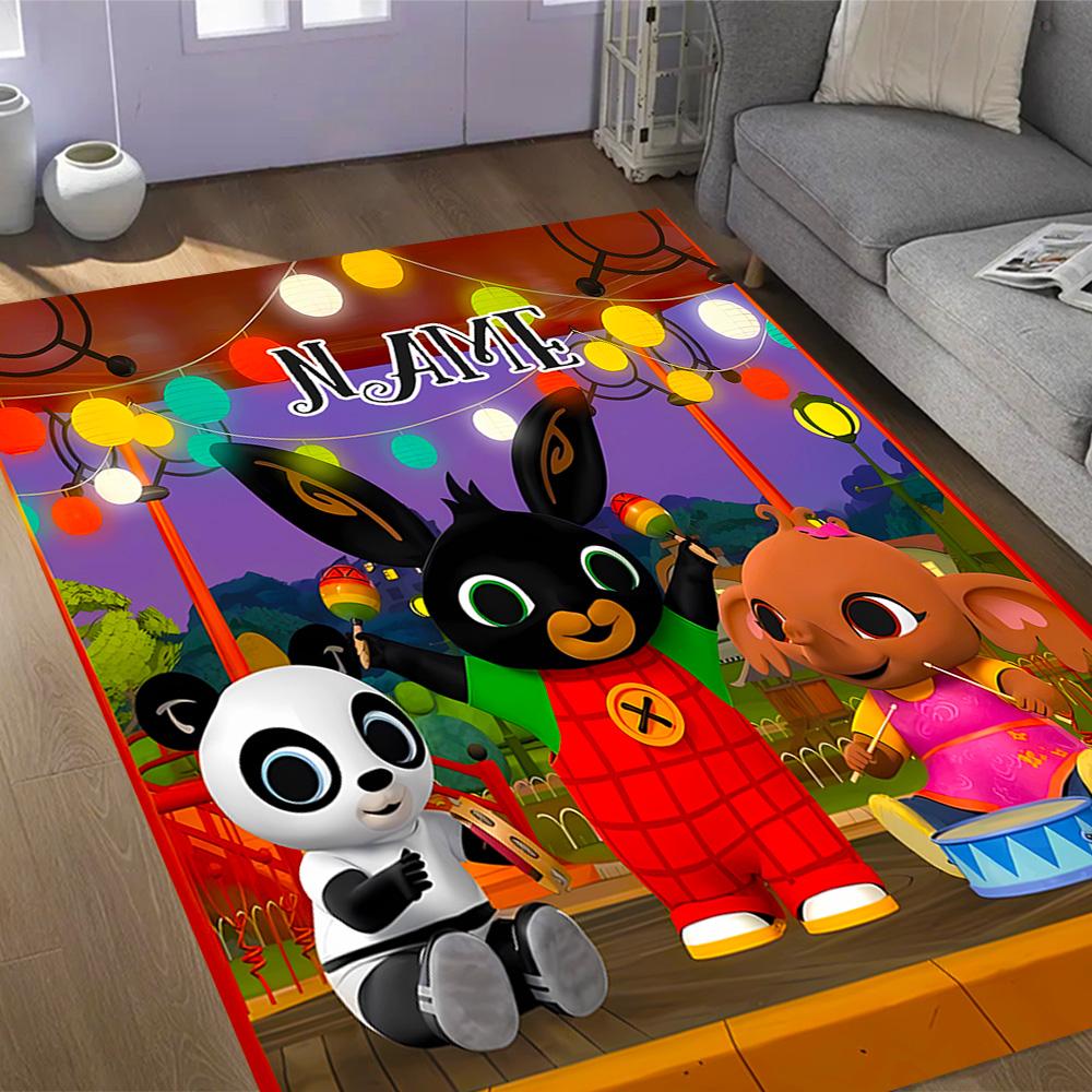 Friends Adventure Customize Your Name Floor Mat Design for Living Rooms Balcony Playrooms Kitchen Antislip Carpet Anime Office Decor Spiritual Gift