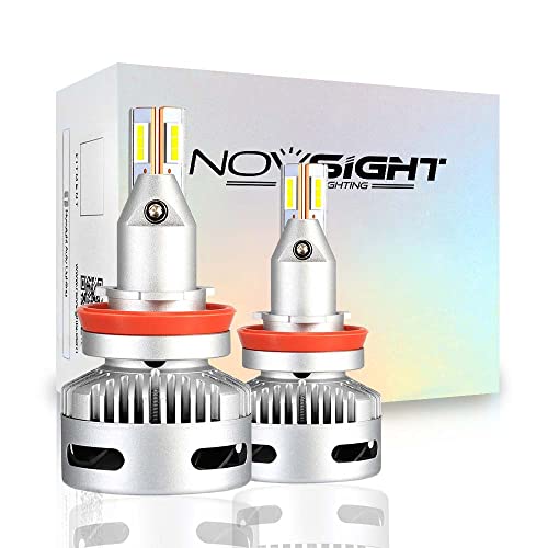 

NOVSIGHT Japan Direct Store Серия NOVSIGHT-N26 - Сверхвысокая яркость 90 Вт (45W2) 12000LM (6000ЛМ2) (6500К ксеноновый белый) Светит в трех направлениях