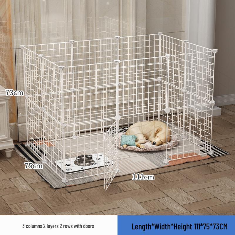 Pet Fence: Indoor Medium & Small Dog Gate, Barrier, & Stopper