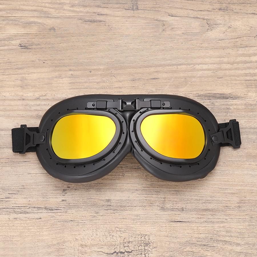 Retro Harley Goggles Prince Helmet Motorcycle Windproof Riding Goggles for Cross-country Adventure